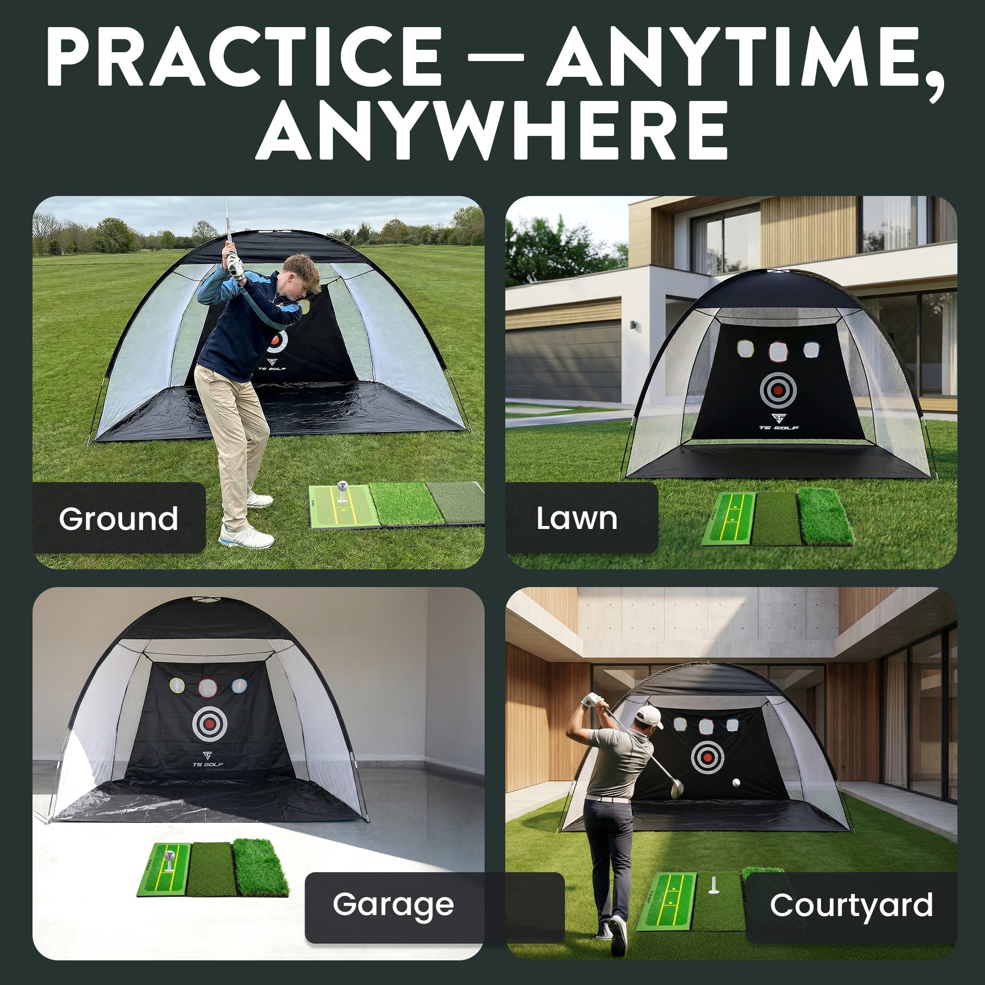 Practice Golf Net Outdoor/ Indoor