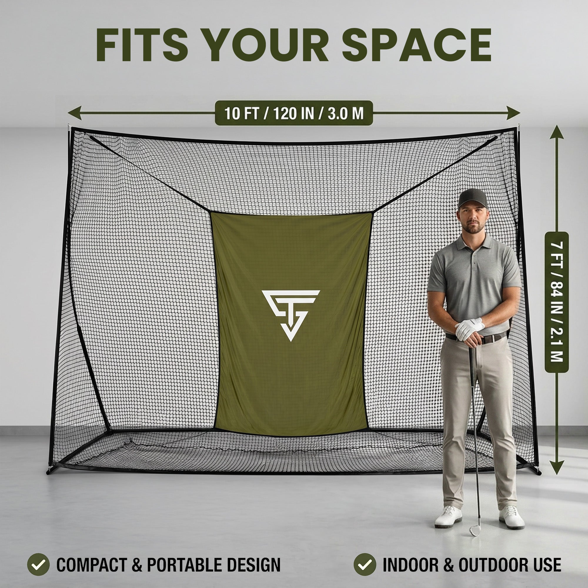 TS Golf Pro Practice Net