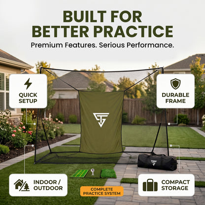 TS Golf Pro Practice Net