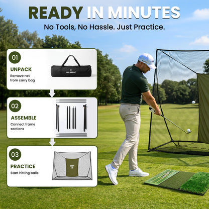 TS Golf Pro Practice Net